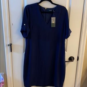Ralph Lauren Shirtdress Navy NWTs!!